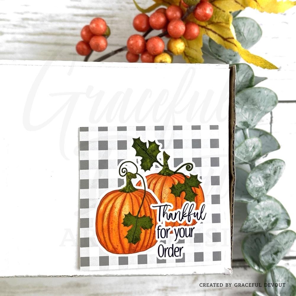 Thank For Your Order- 2" (inches) (96ct.) Stickers - Picture 3 of 5